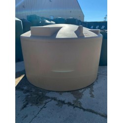 1500 Gallon Plastic Water Tank - Valor Plastics - TAN COLOR