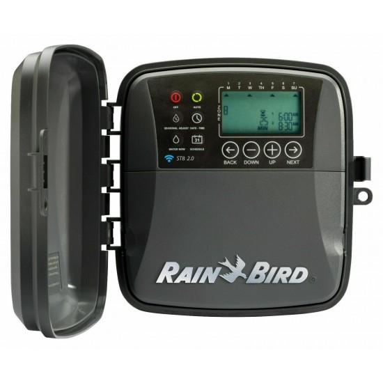 RAIN BIRD Smart WiFi Sprinkler Timer ST8o-WiFi 2.0 - 8 Zone AU Stock Fast Ship