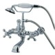 Kingston Brass Cc548t Vintage Wall Mounted Clawfoot Tub Filler - Chrome