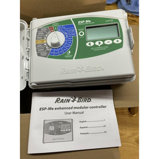 Rain Bird  Irrigation Controller Timer ESP-4ME ESPSM6 Station Module 16 Zones