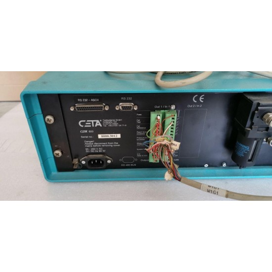 8000.3012 for CETA 800 CETATEST Vacuum Flow Detector Used