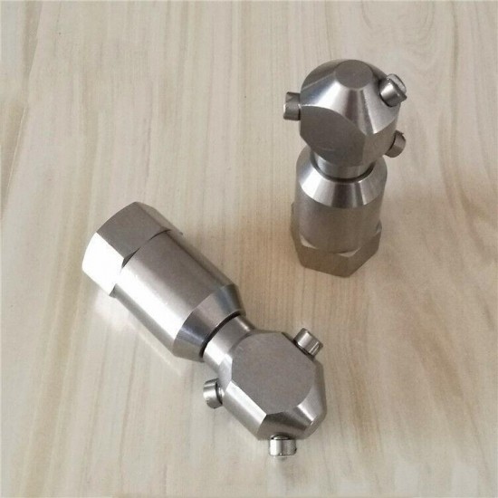 3/4 inch 360 Degree Stainless Steel Impact Tank Clean Wash Jet Rotate Nozzle