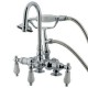 Kingston Brass CC16T1 Deck Mount Clawfoot Tub Filler Polished Chrome