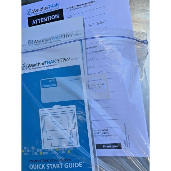 HydroPoint WeatherTRAK ET Pro2 Commercial Grade Smart Irrigation Controller