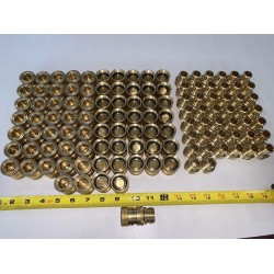 96 QTY! -BULK LOT- Dramm 22729 Heavy-Duty Quick Disconnect Brass 741C/743C -NEW