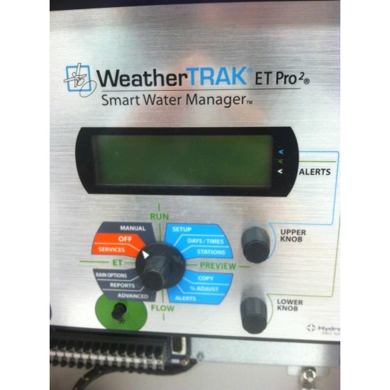 HydroPoint WeatherTRAK ET Pro 2 Commercial Grade Smart Irrigation Controller