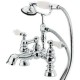 Kingston Brass Deck Mount Clawfoot Tub Filler With Hand Shower CC1156T1