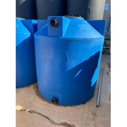 EMERGENCY WATER STORAGE 300 Gallon Water Tank - Valor Plastics - BLUE