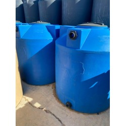 EMERGENCY WATER STORAGE 300 Gallon Water Tank - Valor Plastics - BLUE