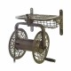 Liberty Garden 714 Decorative Cast Aluminum Navigator Rotating Garden Hose Reel - Bronze