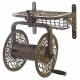 Liberty Garden 714 Decorative Cast Aluminum Navigator Rotating Garden Hose Reel - Bronze