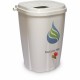 FreeGarden RAIN 55 Gal. Rain Barrel w/ Brass Spigot Beige Outdoor Water Storage