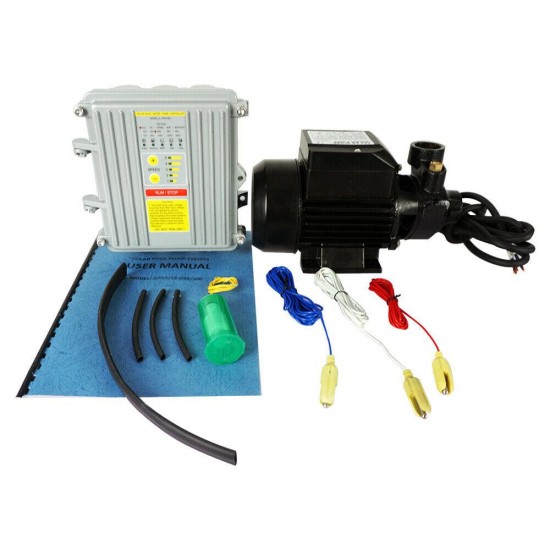 12V Solar Deep Well Water Pump Submersible for Livestock Watering Cabin