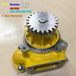 Fit for Komatsu 6D125E Engine PC400-6 PC400-7 PC400-8 Water Pump 6151-62-1102