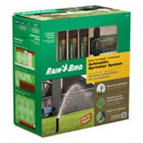 Rain Bird Garden Lawn Easy to Install In-ground Automatic Sprinkler System