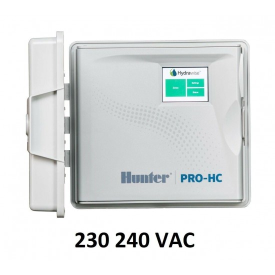 Hunter 230V 240V Hydrawise PHC-1200i-e 12 Zone WiFi Controller i-Phone Android