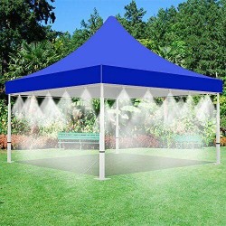 Misting Tent - Blue with Mist System - for Outdoor 10' x