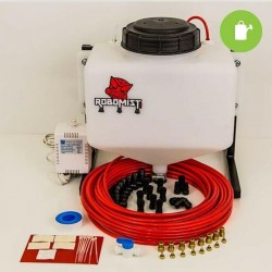 Robomist Auto Garden Sprayer w/ 8 Nozzles