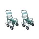 Liberty Garden Products 4 Wheel Hose Reel Cart Holds up to 350 Feet (2 Pack)