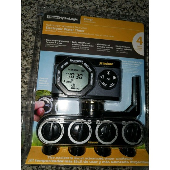 Melnor 53280 Hydrologic 4 Zone Digital Water Timer