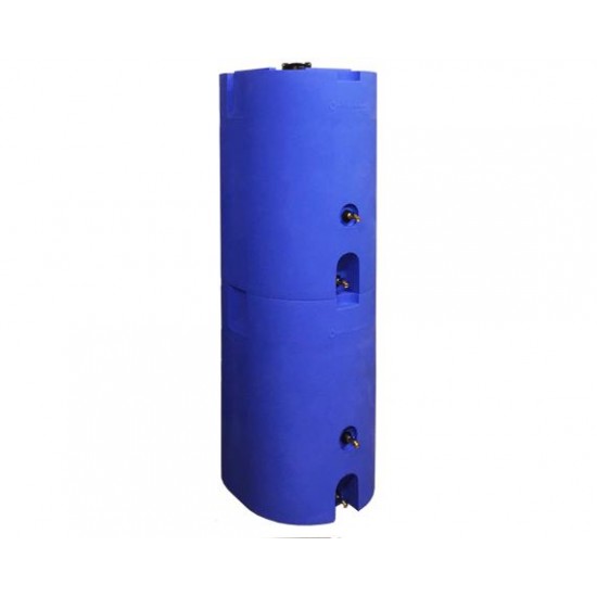 160-320 Gallon Water Storage Tank Barrel Plastic Large Emergency Water Storage