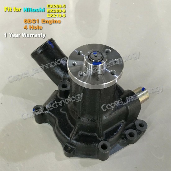 Water Pump Ass'y 1-13650017-1 for 6BG1 Engine HITACHI EX200-5 EX200-6 EX210-5