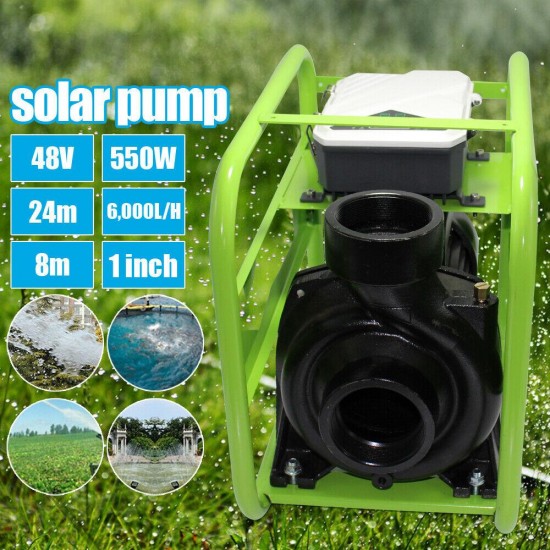 DC 48V Solar Water Above-Ground Pump Surface Irrigation 6,000L/H & MPPT Control