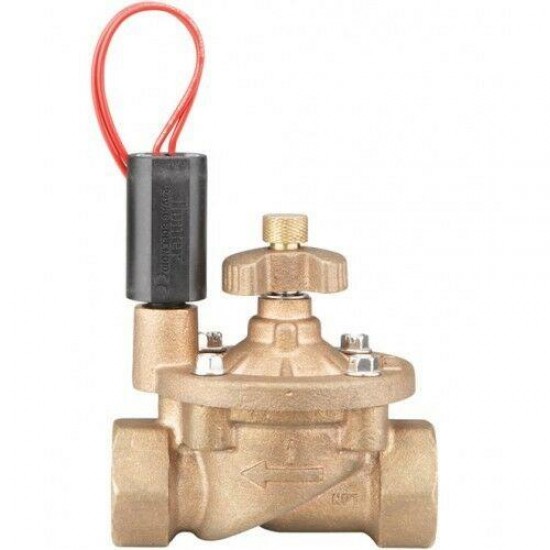 Hunter IBV Brass Solenoid Valve Flow Control 25mm Female Thread 24vac USA BRAND