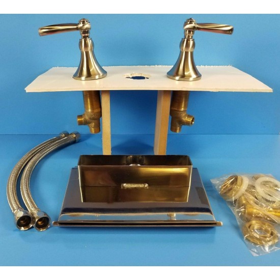 HT-815H-SS  Waterfall Roman Tub Filler  NEW OPEN BOX  8''x 7'' (BN)