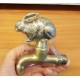 3x Tap Faucet Garden Sink Basin Rabbit Spigot Figurine Vintage Water Home Decor