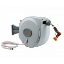 Retractable Garden Hose-Reel with 9 Adjustable Sprayer Nozzle 5/8 in. x 65 FT