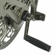 Liberty Garden Wall Mounted Heavy Aluminum Hanging Hose Reel w/ Guide (3 Pack)