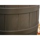 50 Gallon Rain Barrel Outdoor Storage Organization Garden Garage Water Collect