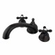 Kingston Brass Vintage Two Handle Roman Tub Filler KS3355AX Oil Rubbed Bronze