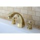 Kingston Brass Millennium Roman Tub Filler