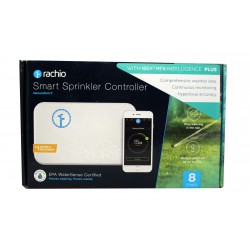 Rachio 8ZULW-B (2nd Generation) 8-Zone Smart Sprinkler Controller