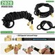 200 ft Flexible and Expandable Garden Hose - Strongest Triple Latex 200ft Black