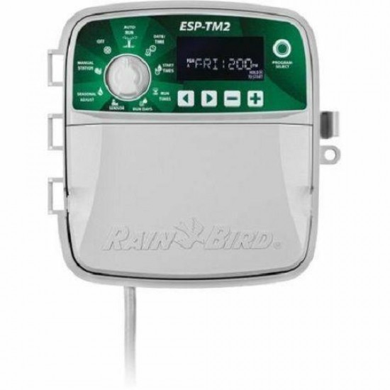 Rain Bird ESP-TM2-12 - 12-Station Indoor/Outdoor 120V Irrigation Controller (LNK