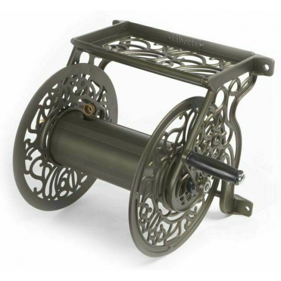 Liberty Garden Products 704 Wall Mount Cast Aluminum Hose Reel