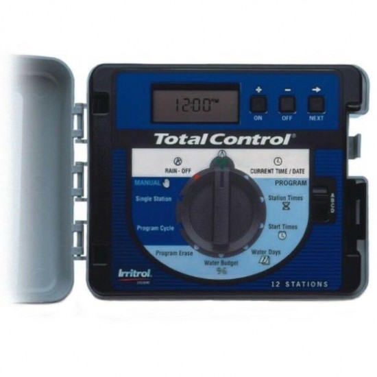 Irritrol 12 Station Total Control Sprinkler Controller TC-12EX-R