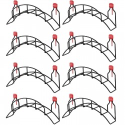 Rubbermaid Storage Shed Space Saving Strong Mounted Garden Hose Holder (8 Pack)