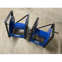 2-Coxreels Hand Crank Steel Hose Reel, 1125 Series Commercial + Stacking ($770)