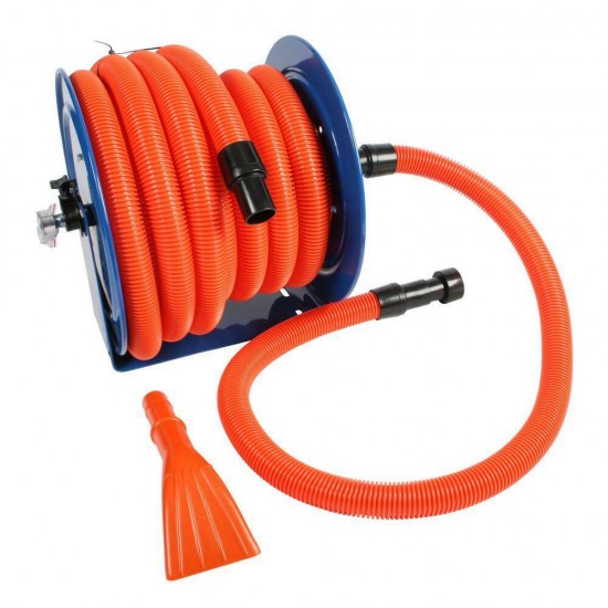 CenTec Vacuum Industrial Hose Reel Adapters 50 ft Hose Wet/Dry Vacuums Accessory