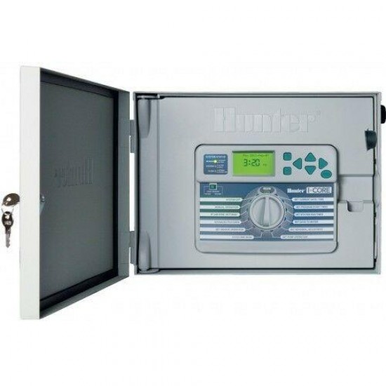 Hunter I-CORE 6 ZONE OUTDOOR CONTROLLER IC-601-PL Plastic Cabinet *USA Brand