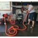 Industrial Hose Reel and 50 Ft. Hose for Shop Vacuums