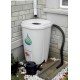 Doomsday Prepper Rain Barrel 55 Gal Water Collection System Water Saver Garden