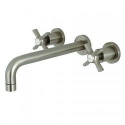 KINGSTON BRASS KS8028ZX KS8028ZX 2-Handle Wall Mount Roman Tub Faucet