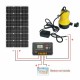 24v Submersible Deep Well Water Pump & 240w Solar Panel Control Kit for Watering