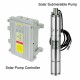 24v Submersible Deep Well Water Pump & 240w Solar Panel Control Kit for Watering