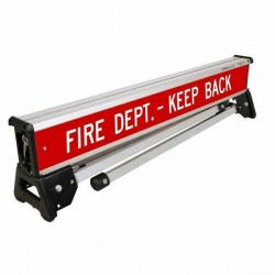 RETRACTA-CADE RCD100RD-F01 Barricade System,Fire,(2